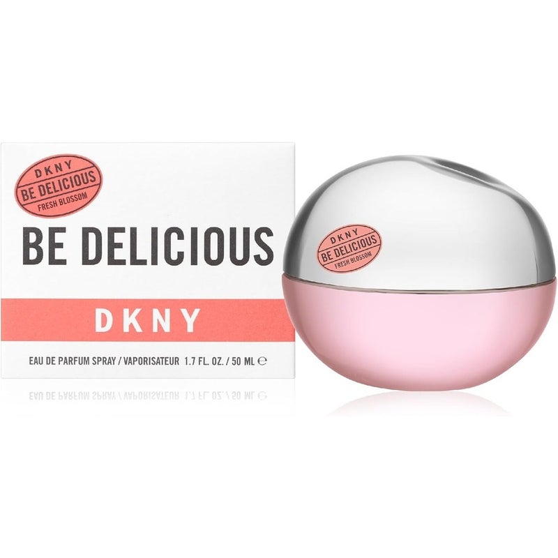 DKNY Be Delicious Fresh Blossom Eau De Parfum For Women - Floral Fragrance 100ml