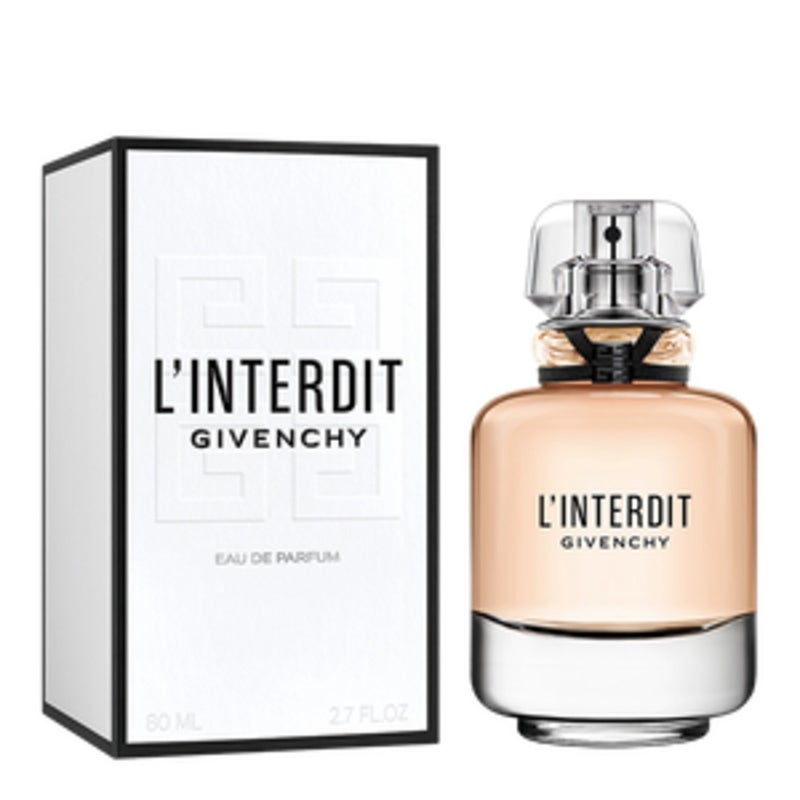 Givenchy L'Interdit Eau De Parfum For Women - Amber Floral Fragrance 80ml