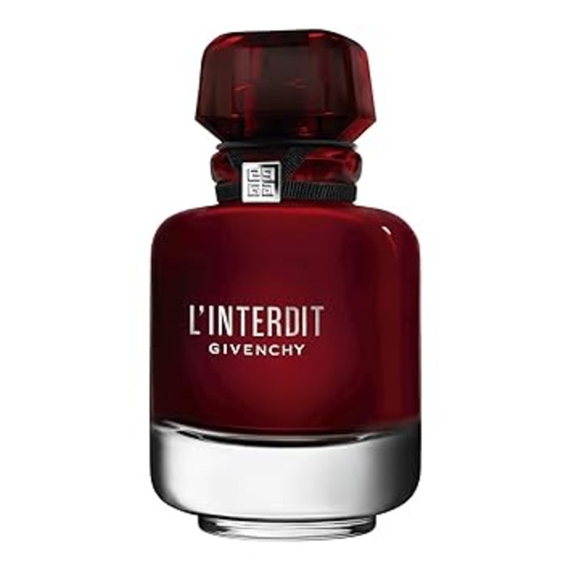 Givenchy L'Interdit Rouge Eau De Parfum For Women - Floral Fragrance 80ml 