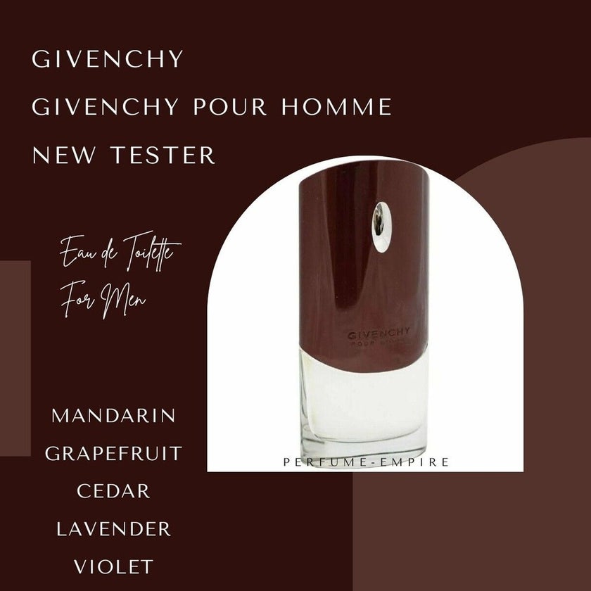 Givenchy Pour Homme Eau De Toilette For Men 100ml