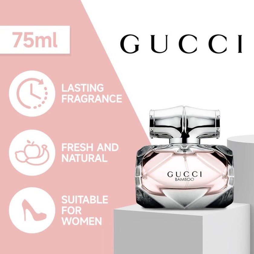 Gucci Bamboo Eau De Parfum For Women 75ml