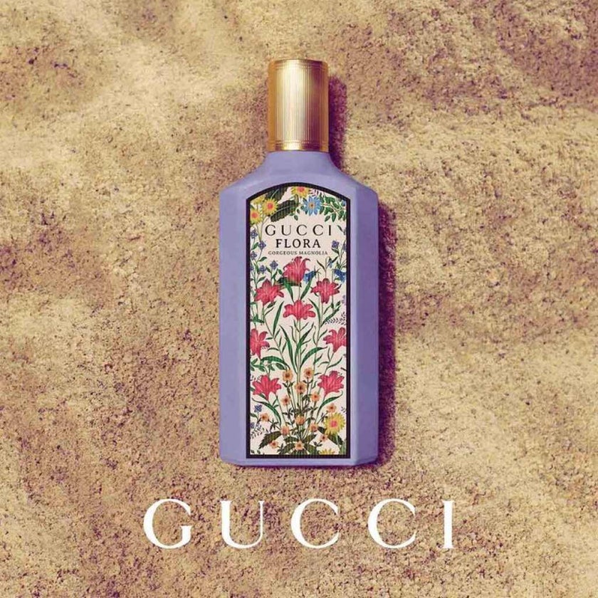 Gucci Flora Gorgeous Magnolia Eau De Parfum For Women - Floral Luxury Fragrance 100ml