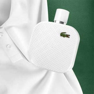 Lacoste L.12.12 Blanc Eau De Toilette For Men - Woody Aromatic Fragrance 100ml