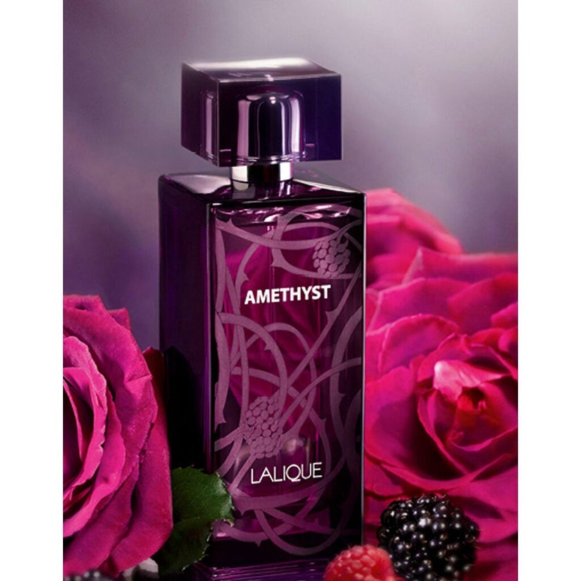 Lalique Amethyst Eau De Parfum For Women - Floral Fruity Fragrance 100ml