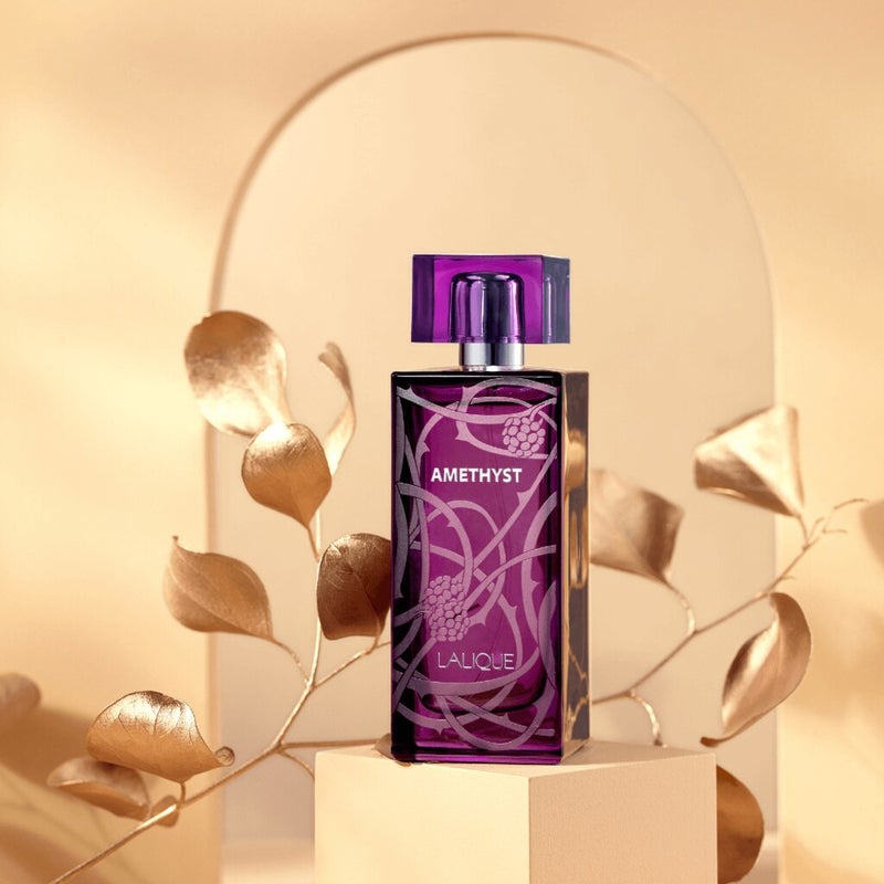 Lalique Amethyst Eau De Parfum For Women - Floral Fruity Fragrance 100ml