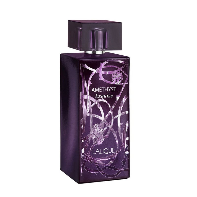 Lalique Amethyst Exquise Eau De Parfum For Women - Floral Fruity Fragrance 100ml