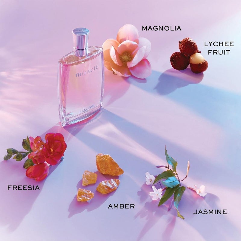 Lancome Miracle Eau De Parfum For Women - Spicy Floral Fragrance 100ml