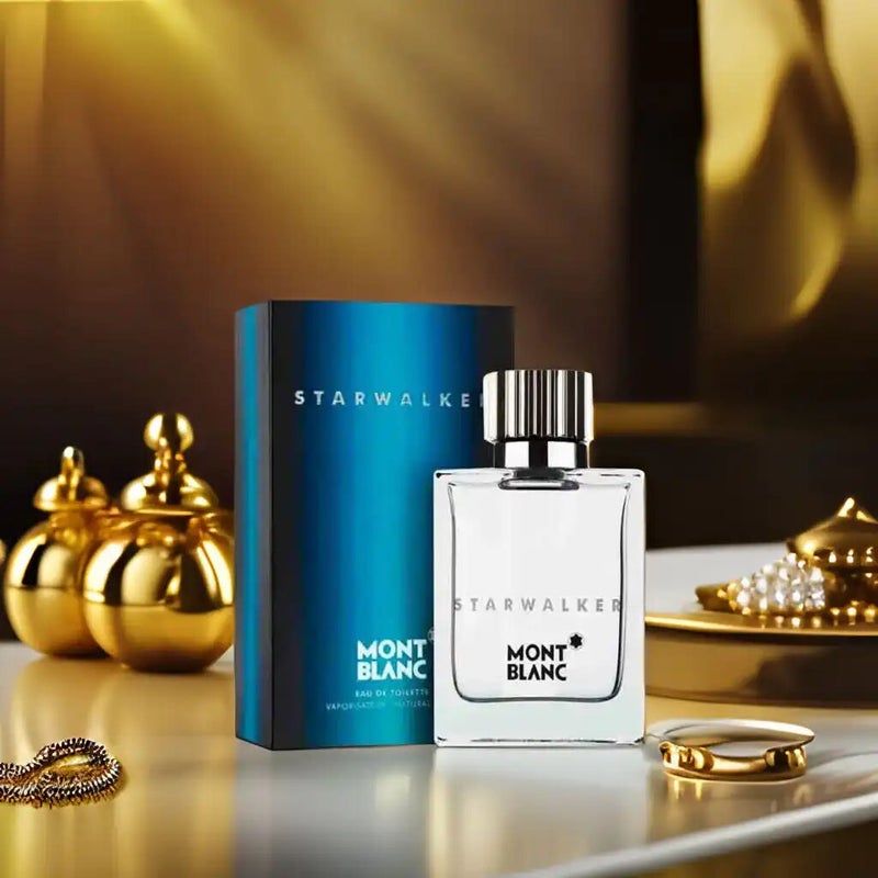 Mont Blanc Starwalker Eau De Toilette For Men - Spicy Woody Fragrance 75ml