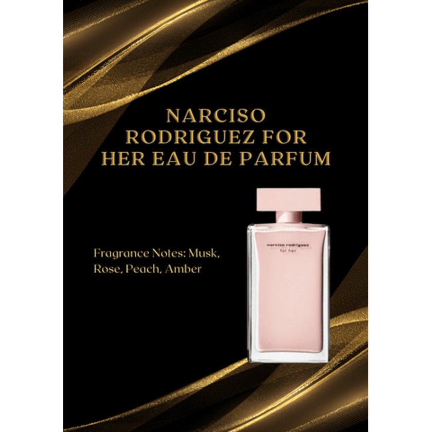 Narciso Rodriguez For Her Eau De Parfum For Women - Floral Musk Fragrance 100ml