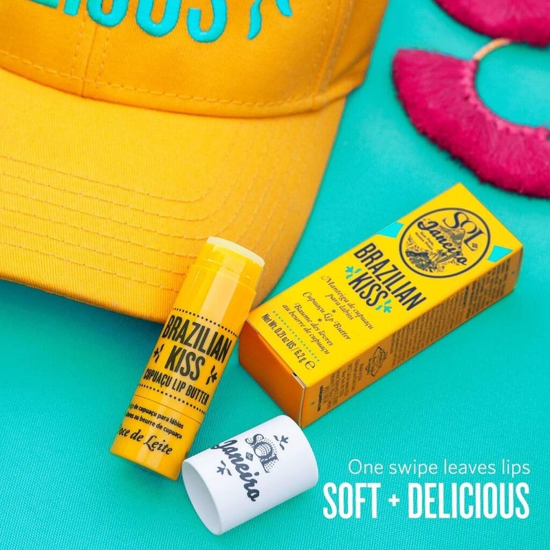 Sol De Janeiro Brazilian Kiss Cupuacu Lip Butter Hydrating Lip Balm 6.2g
