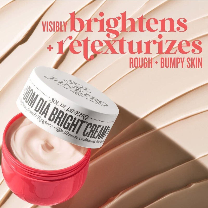 Sol De Janeiro Bom Dia Bright With AHA & Vitamin C Moisturizing & Skin Brightening Body Cream 75ml 