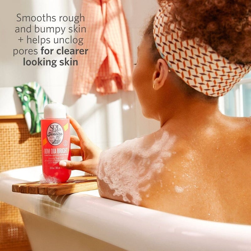 Sol De Janeiro Bom Dia Bright Cheirosa 40 Fragranced Exfoliating Body Wash With AHA & BHA 385ml 