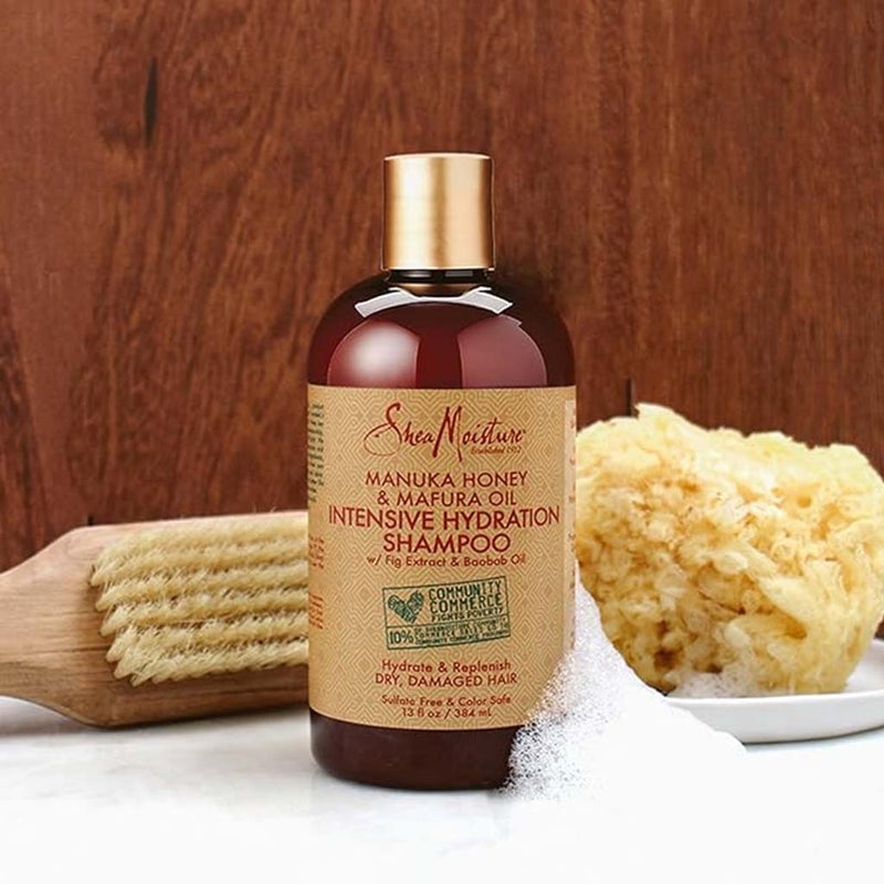 Shea Moisture Maunka Honey & Mafura Oil Intensive Hydration Hair Shampoo 384ml 