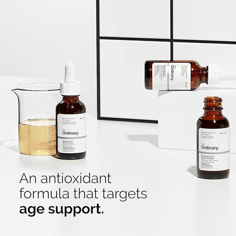 The Ordinary Resveratrol 3% + Ferulic Acid 3% Antioxidant Serum 30ml 