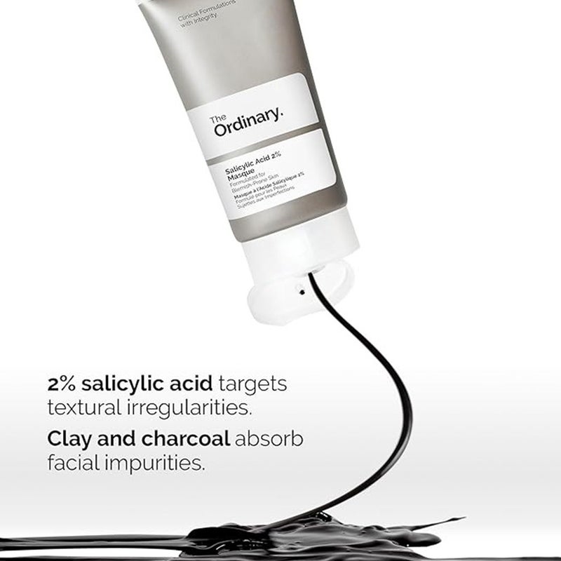 The Ordinary Salicylic Acid 2% Clarifying Face Masque For Dull & Blemish Prone Skin 50ml