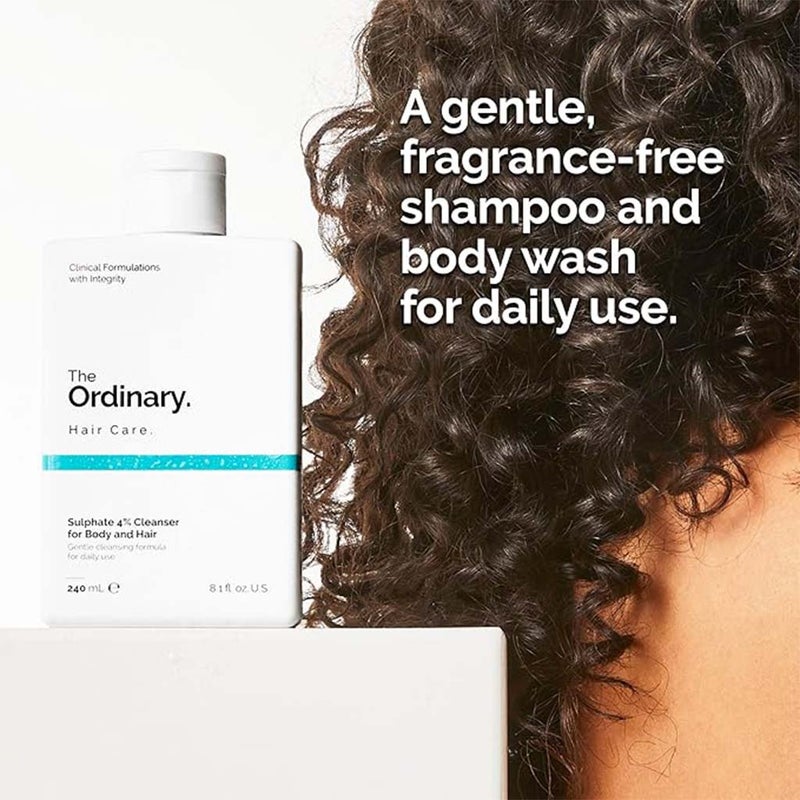 The Ordinary Sulphate 4% Cleanser For Body & Hair 240ml
