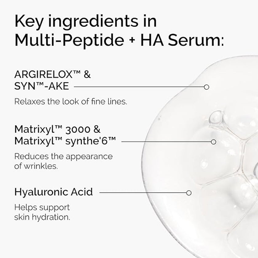 The Ordinary Multi-Peptide + HA Hyaluronic Acid Antiaging Serum 30ml 