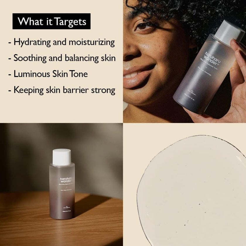 Haruharu Wonder Black Rice Hyaluronic Acid Skin Hydrating Toner 150ml