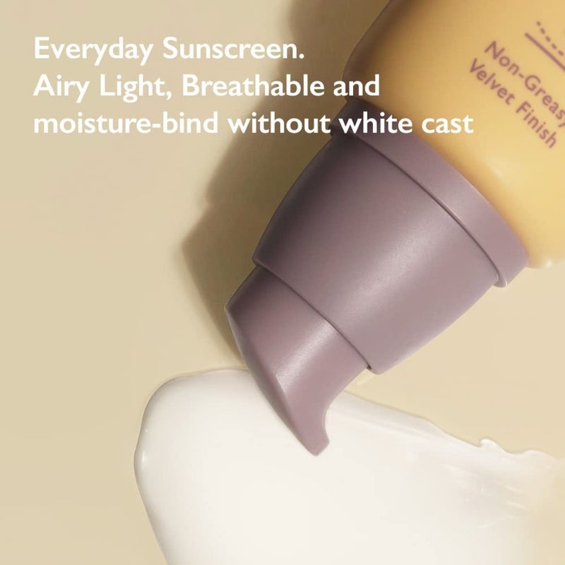 Haruharu Wonder Black Rice Moisture Airyfit Daily Sunscreen With SPF50+ & PA ++++ 50ml