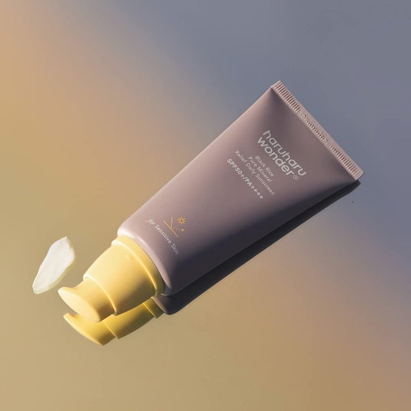 Haruharu Wonder Black Rice Pure Mineral Relief Daily Sunscreen With SPF50+ & PA++++ 50ml 