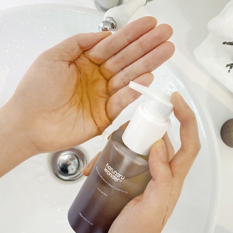 Haruharu Wonder Black Rice Moisture Deep Cleansing Oil For Makeup Removal 150ml