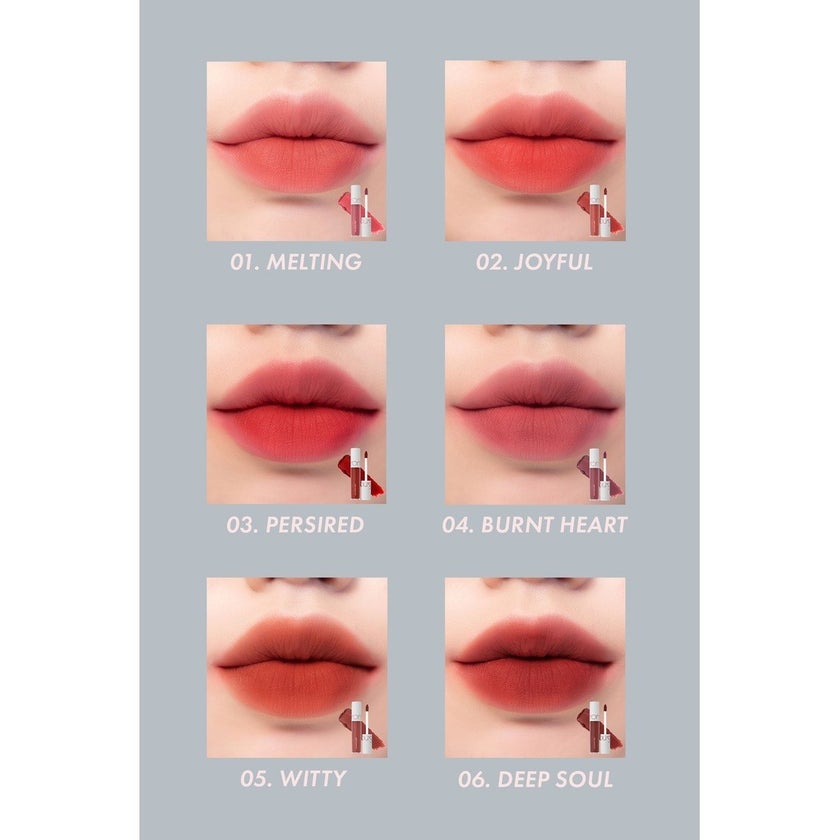 Rom&nd Zero Velvet Lip Tint With Matte Finish - 04 Burnt Heart 5.5g