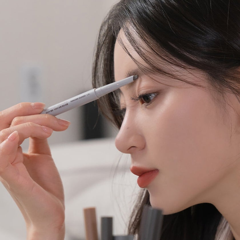 Rom&nd Han All Flat Brow Eyebrow Pencil, Shade - W1 Gentle Brown 0.17g