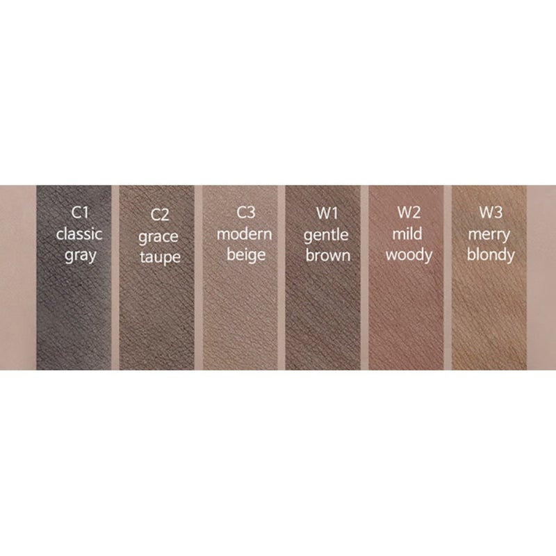 Rom&nd Han All Flat Brow Eyebrow Pencil, Shade - W2 Mild Woody 0.17g