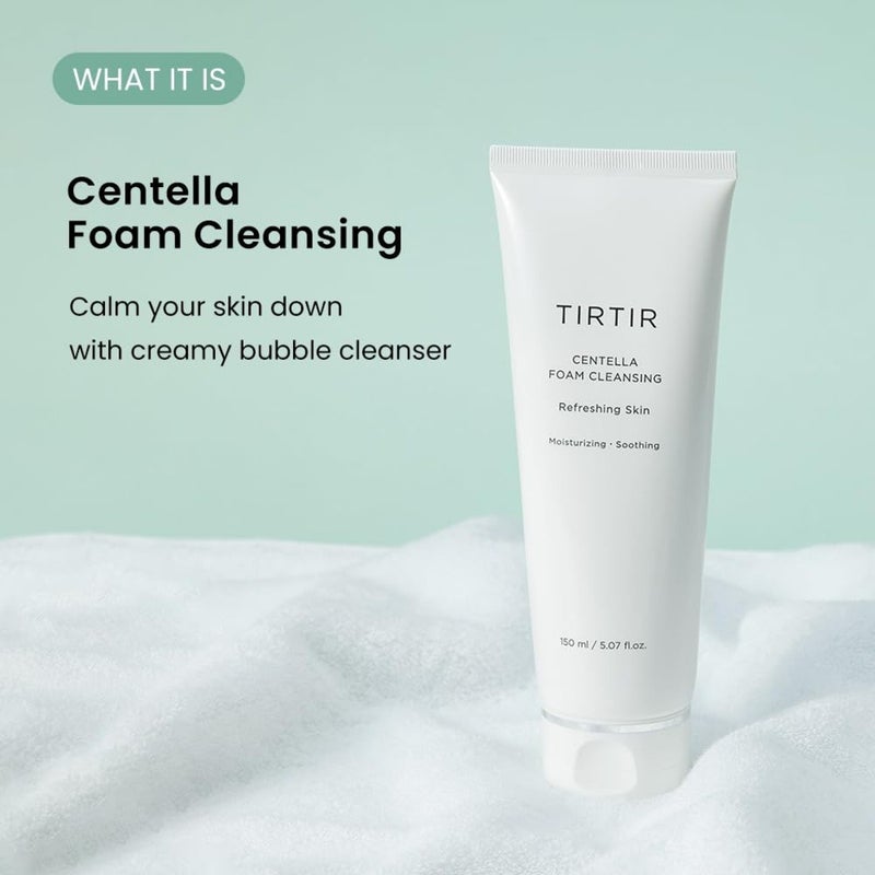 Tirtir Centella Soothing Facial Foam Cleanser 150ml