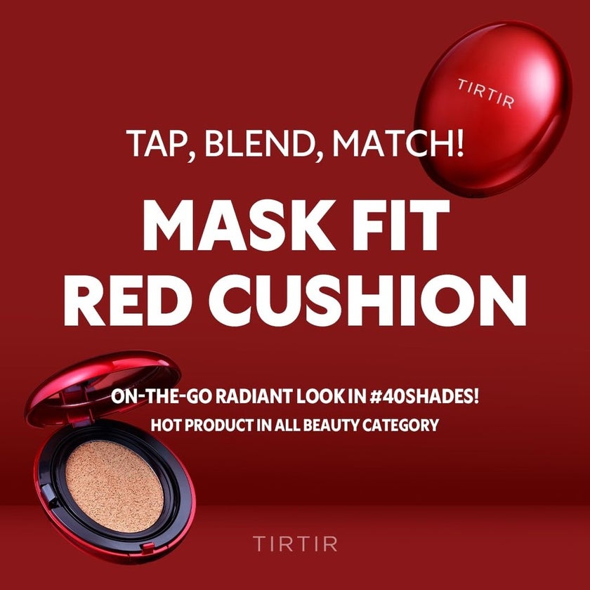 Tirtir Mask Fit Red Cushion Foundation SPF 40 PA++ - 27N Camel 18g