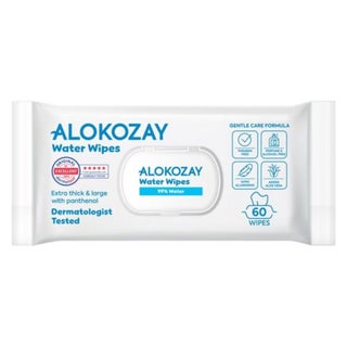Alokozay 99% Water Baby Wet Wipes With Aloe-Vera & Panthenol, Pack of 60’s