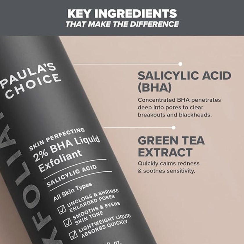 Paula's Choice Skin Perfecting 2% BHA Facial Liquid Exfoliant 118ml