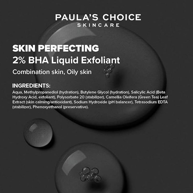 Paula's Choice Skin Perfecting 2% BHA Facial Liquid Exfoliant With Salicylic Acid 118ml