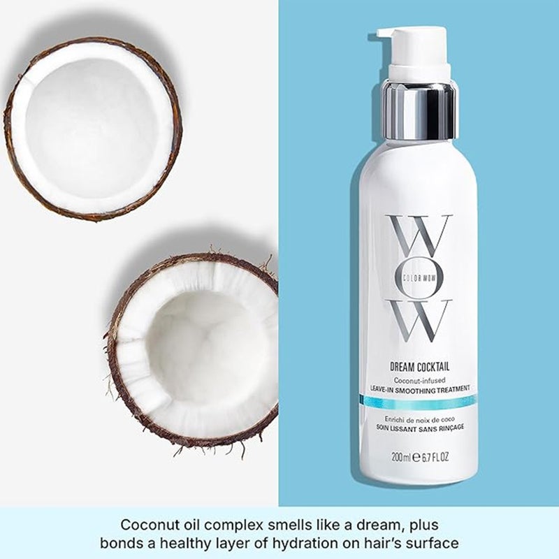 Color Wow Dream Cocktail Coconut Infused Leave In Hair Smoothing Treatment 200ml
