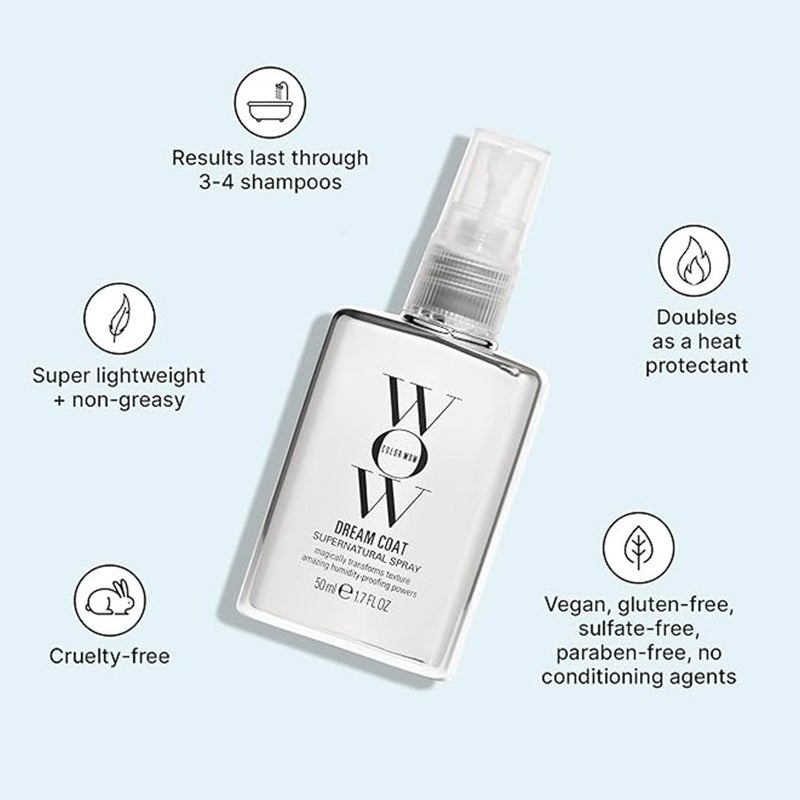 Color Wow Dream Coat Supernatural Anti Frizz Treatment Hair Spray 50ml