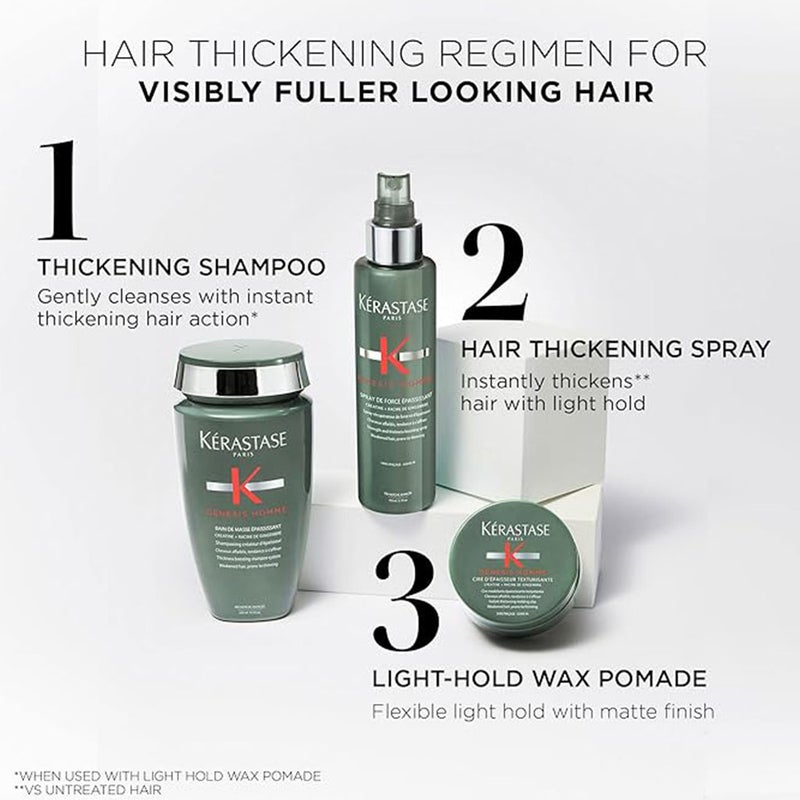 Kerastase Genesis Homme Daily Purifying Fortifying Hair Shampoo 250ml