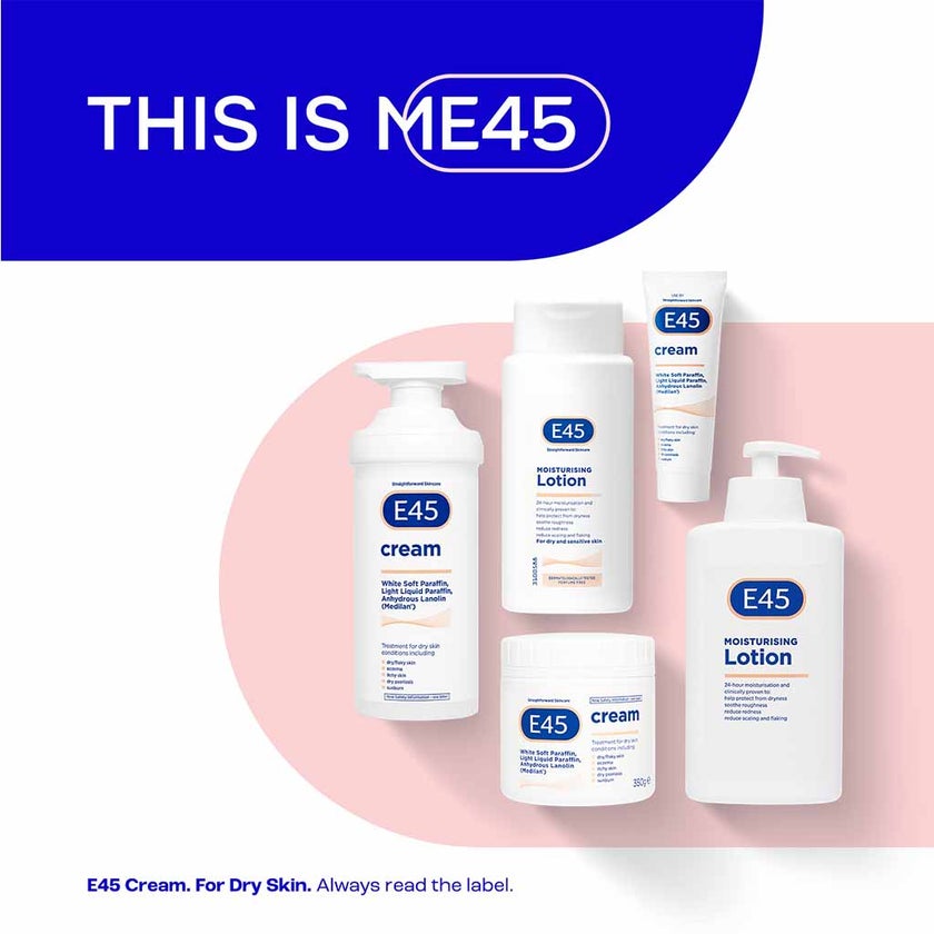 E45 Moisturizing Body Lotion For Dry, Sensitive Skin 200ml
