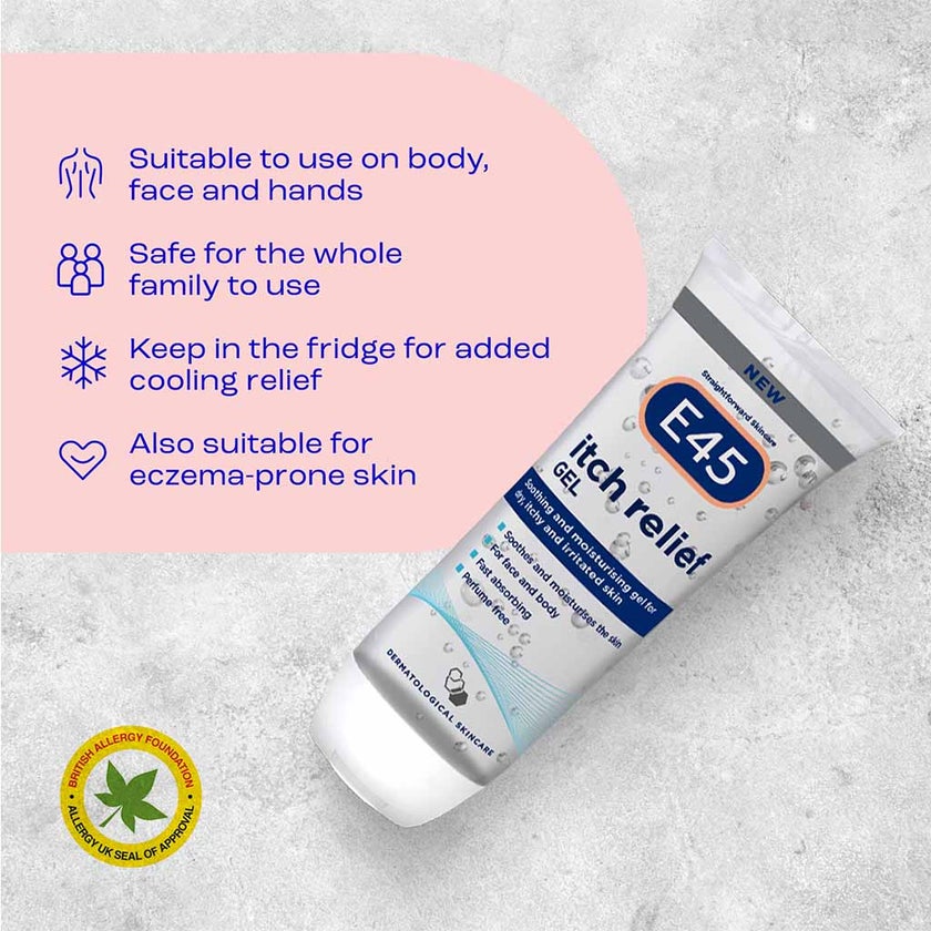E45 Soothing Moisturizing Itch Relief Gel 100ml