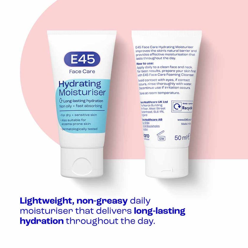 E45 Hydrating Face Care Moisturizer Cream 50ml