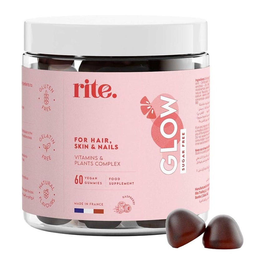 Rite Glow Gummies For Hair, Skin & Nails, Pack of 60's