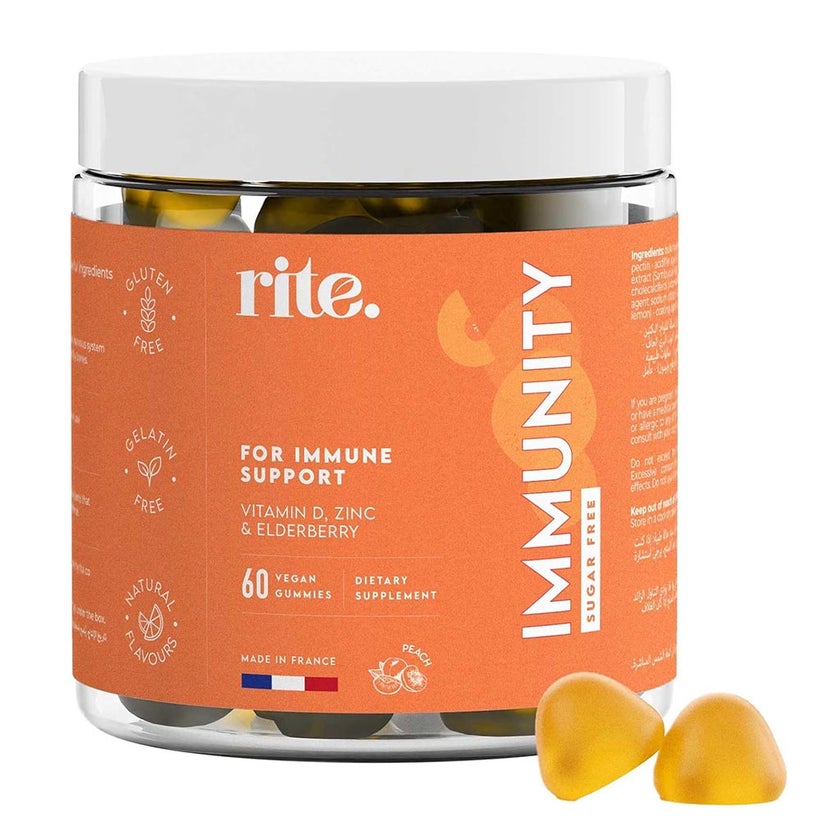 Rite Immunity Gummies For Immune Support, Pack of 60's