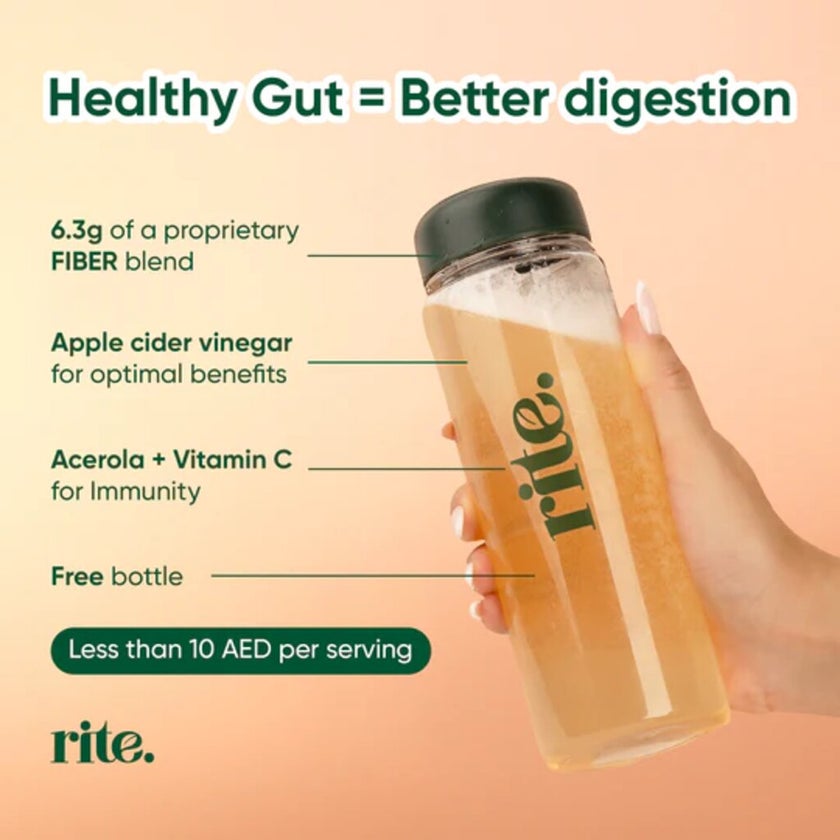 Rite Gut Health Prebiotic Drink Mix 8g, Pack of 15's