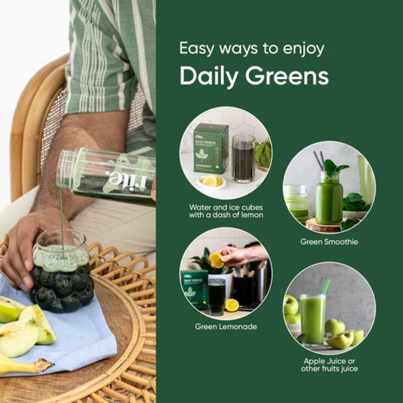 Rite Daily Greens Health Drink Mix 12g, Pack of 15's