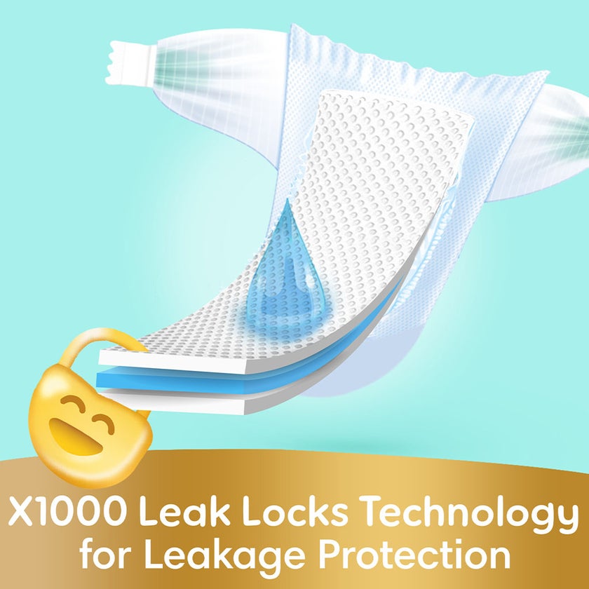 Pampers Ultimate Comfort Size 1, 2-5kg Newborn Diapers, Pack of 86's