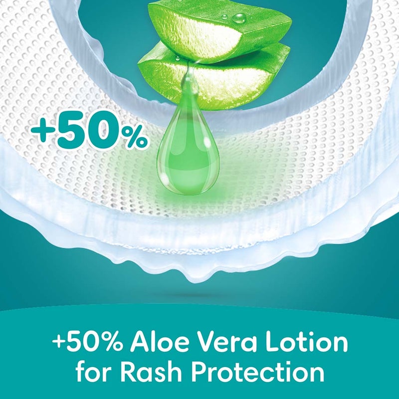Pampers Rash Protection Size 2, 3-8kg Newborn Diapers, Pack of 64's