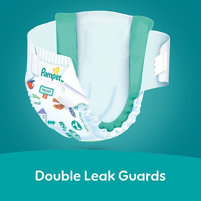 Pampers Rash Protection Size 2, 3-8kg Newborn Diapers, Pack of 84's