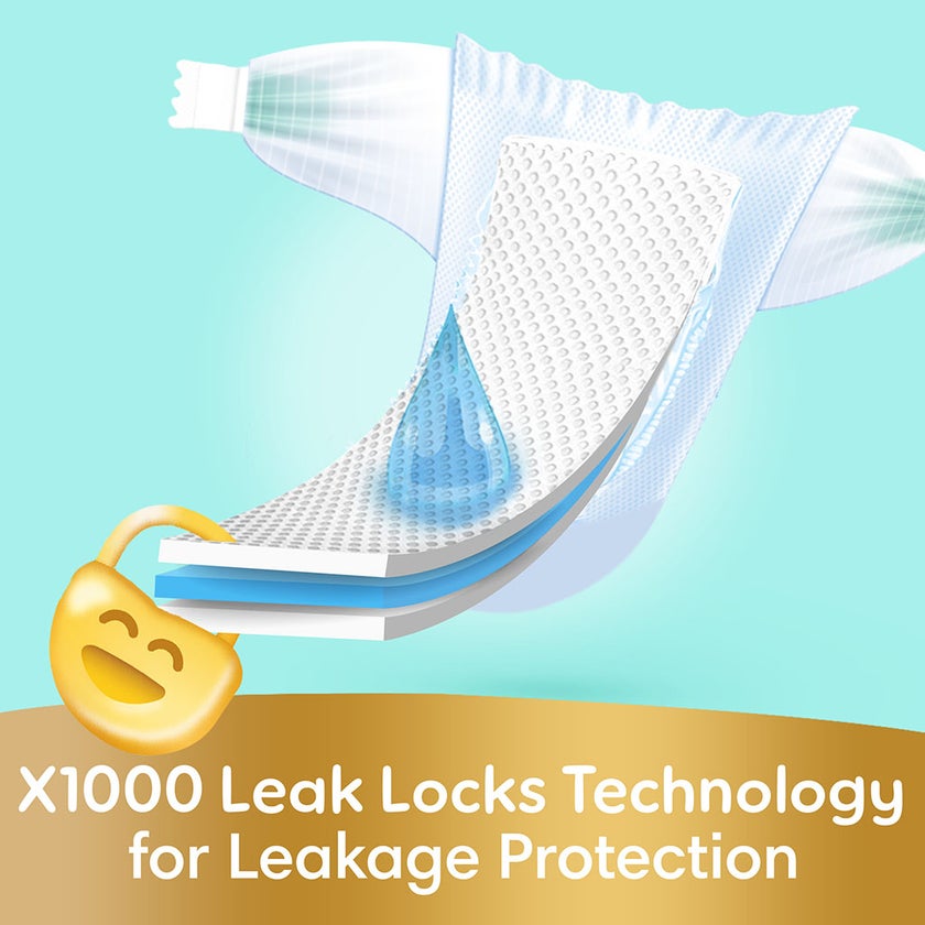 Pampers Ultimate Comfort Size 2, 3-8kg Newborn Diapers, Pack of 84's