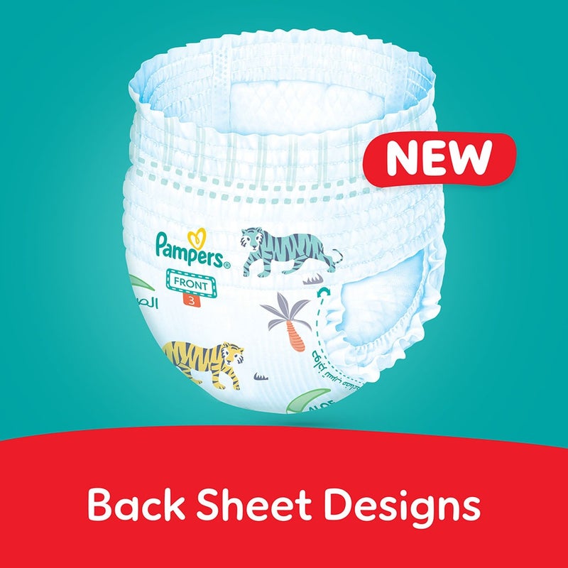 Pampers Rash Protection Size 3, 6-11kg Baby Diaper Pants, Pack of 60's