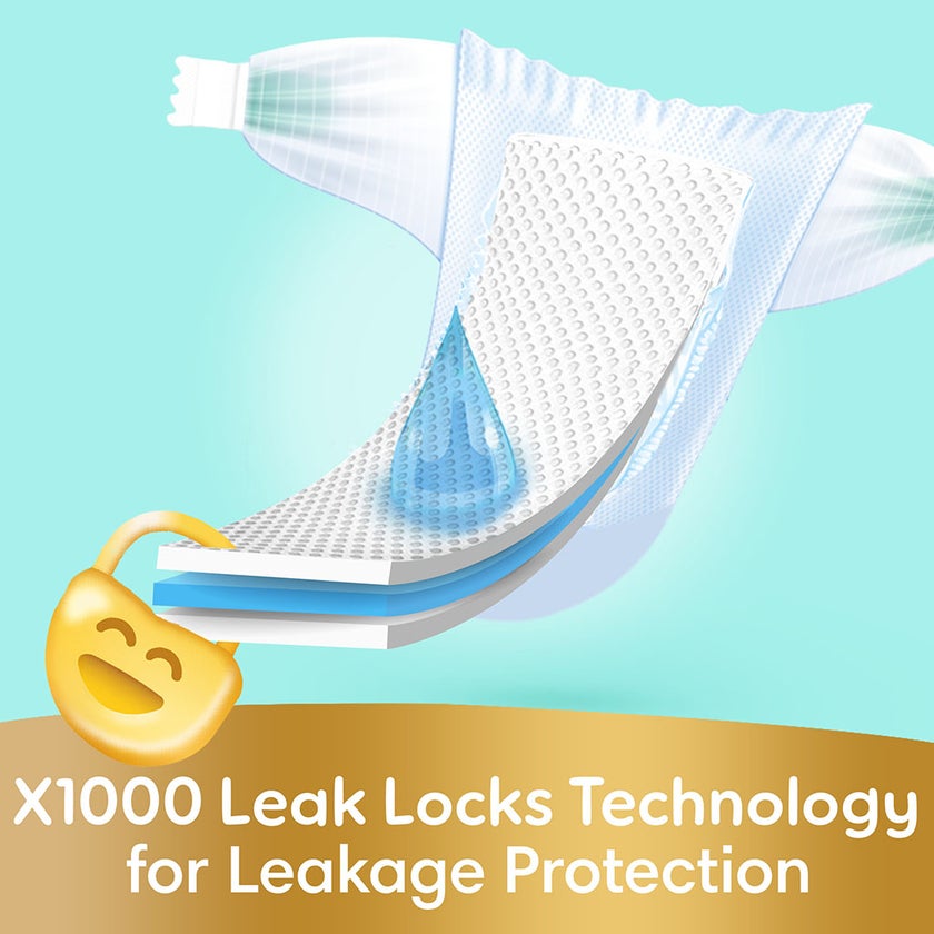 Pampers Ultimate Comfort Size 5, 11-16kg Baby Diapers, Pack of 84's