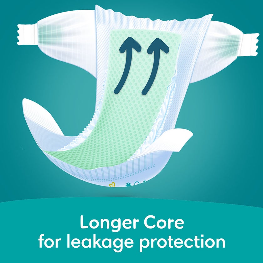 Pampers Rash Protection Size 6, 13+kg Baby Diapers, Pack of 46's